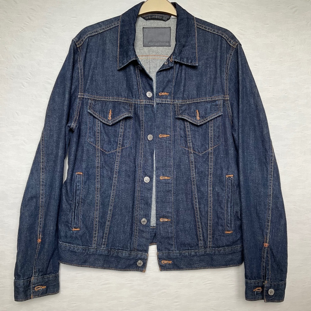 Jean Jacket Denizen from Levi’s Strauss Trucker Jacket Blue Cotton Denim Men’s L